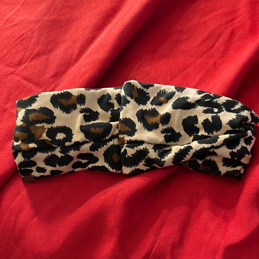 Leopard Print twist Headband